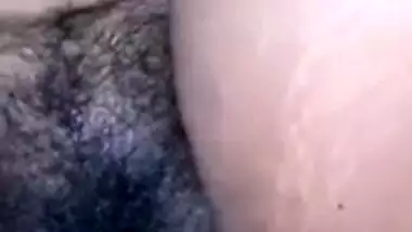 Moaning hairy Indian